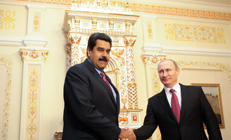 maduro se reune con putin en moscu Después de una gira estratégica